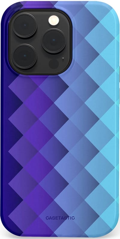 Casetastic Hoesje Geschikt voor Apple iPhone 14 Pro Magsafe - Stijlvolle Beschermende Duo-layer Case - Artica
