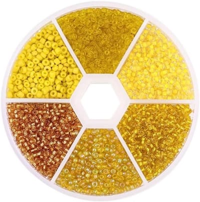 Mini Glazen Kralen Set van 1900 Stuks - 3mm Kleurige Kralen voor DIY Sieraden, Armbanden, Kettingen en Oorbellen