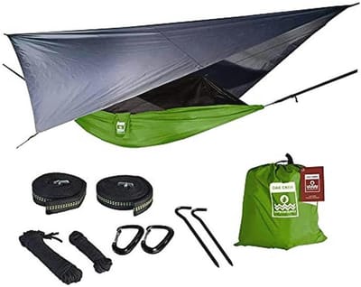 Camping hangmat met accessoires - Lichtgewicht, compleet pakket voor outdoorliefhebbers