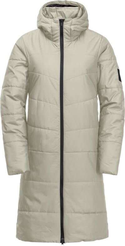 Jack Wolfskin Deutzer Coat Women - Winterjas - Pufjas - Dames - Seal - Maat L