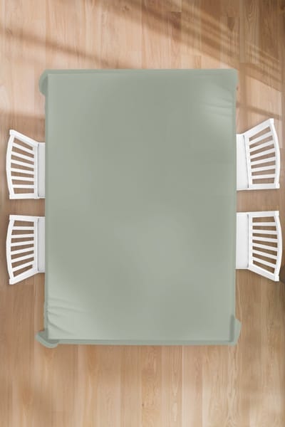 Tafelkleed - Tafellaken - 150x220 cm - Mintgroen - Effen kleur - Binnen en Buiten