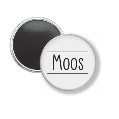 Button Met Magneet 58 MM - Moos - NIET VOOR KLEDING