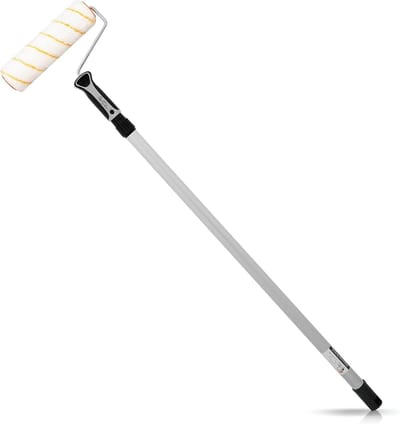 Professionele verfroller met telescoopstang 100-200 cm + Best Grip beugel