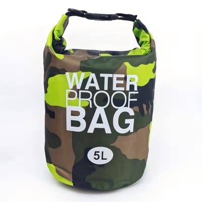 Waterdichte Tas - Nature Peak Dry Bag 5L – Waterdichte Compressiezak met Roll-Top Sluiting – Tas voor Kamperen, Kajakken, Vissen, Strand & Reizen
