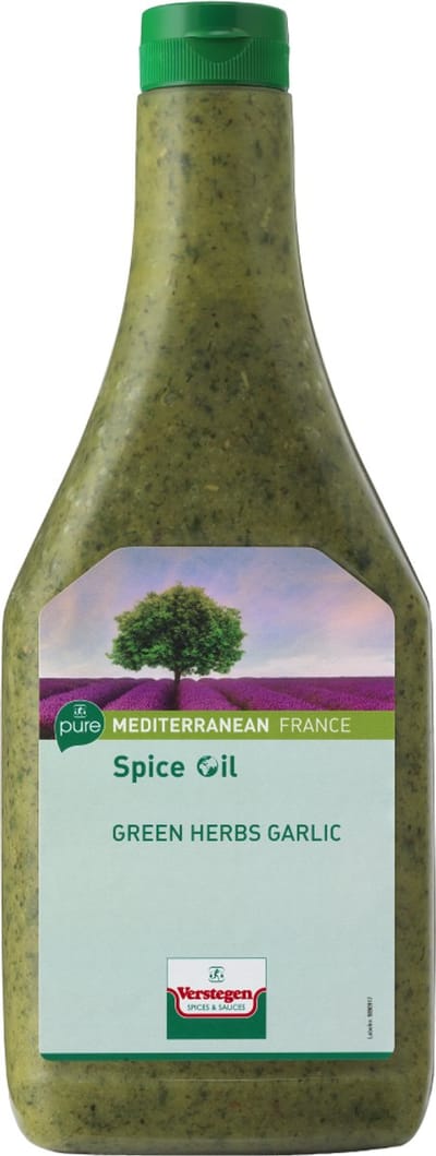Verstegen - Spice Oil - Green Herbs Garlic - Fles - Marinades - 870g