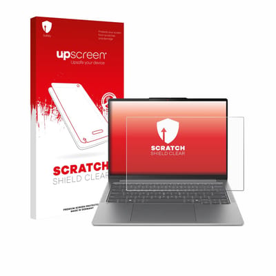upscreen - Screenprotector voor Lenovo IdeaPad Pro 5 Gen 10 14" - Folie Beschermfolie transparant