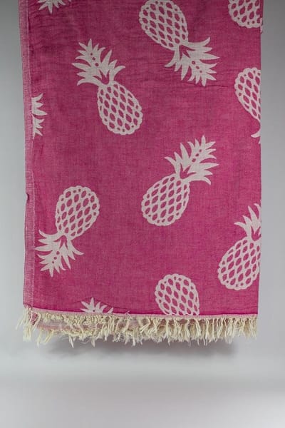 Pergamon – Turkse hamamdoek – 100x180 cm – katoen – licht & sneldrogend – roze