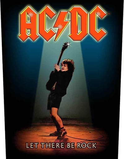 AC/DC - Let There Be Rock Rugpatch - Multicolours