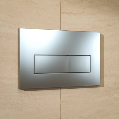 Mirlux Bedieningsplaat - Grijs - ABS Kunstof DualFlush - PRE-ORDER