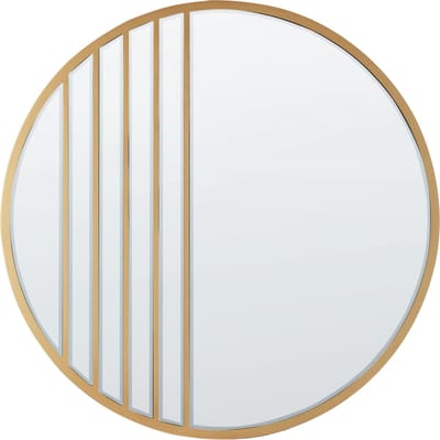COUST - Wandspiegel - Goud - 80 x 80 cm - MDF