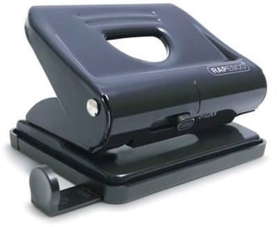 Perforator 2-gaats Rapesco 820 Zwart