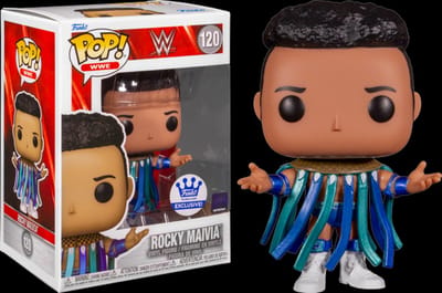 Funko Pop! WWE - Rocky Maivia Metallic Funko Shop Exclusive