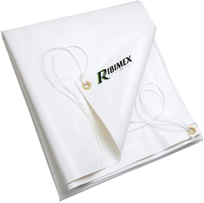 4532 PVC zeil 2 x 3 m 650 g/m² wit - Ribiland
