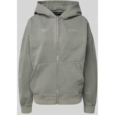 Oversized sweatjack met kangoeroezak model 'NIVELLES'