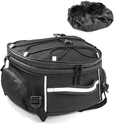 Fietstas - Dubbele fietstas - 18L-20L - Waterdichte dubbele fietstas - Geschikt voor toertochten, elektrische fietsen, auto's, motoren en fietsen