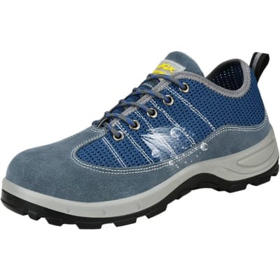 Arbeidsveiligheidsschoenen, Onbreekbaar, Puncturebestendig, Slijtvast, Antislip, Veiligheidswerkschoenen voor heren 43 gray