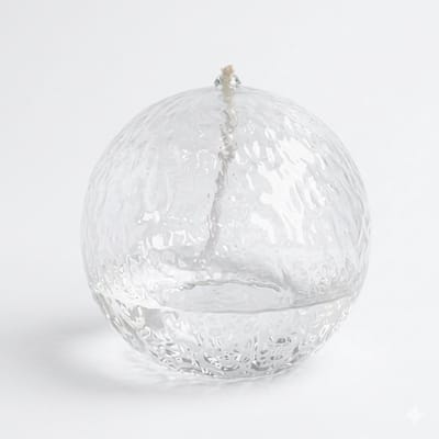 Leeff Olielamp Olaf L – Transparant – 10 x 10 CM – Glas