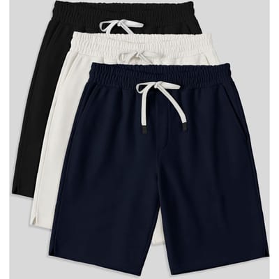 Heren Katoenmix Jersey Shorts