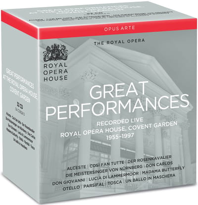 Royal Opera House - Great Performances 1955-1997 (CD)