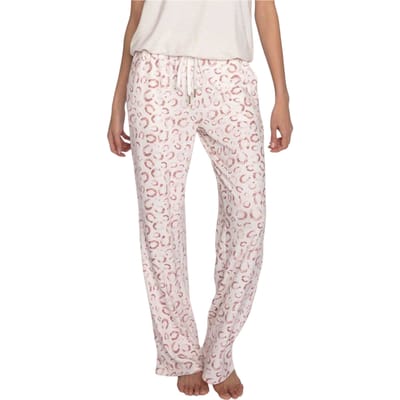 PJ Salvage Dames Paardenschoen Loungebroeken (Off White)