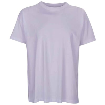 SOLS Heren Boxy Organic Oversized T-shirt (Lila)