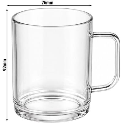 GGM Gastro (50 Stück) Polycarbonat Kaffeebecher - 250ml - Transparent