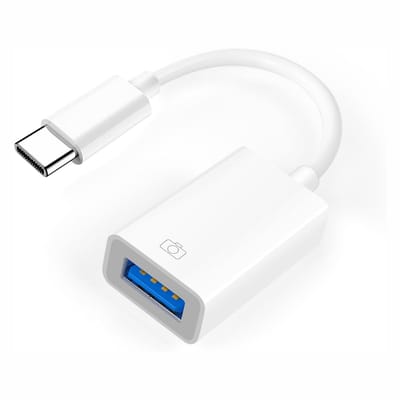YOR® Sd Kaart Lezer - SD-kaart - SD-kaartlezer USB-C - Wit - 11cm x 10cm x 2cm