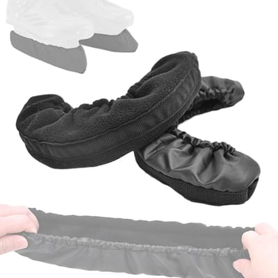 Schaatsbeschermers - Schaatshoezen - Schaatsen Beschermen - Universele Pasvorm - 1 Paar - Zwart