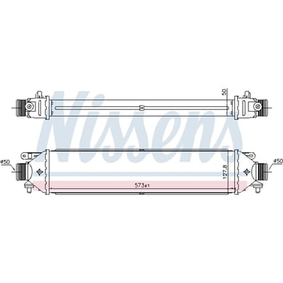 Intercooler NISSENS 961464