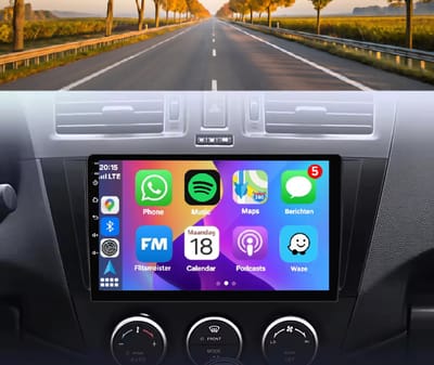 Autoradio 4/64 met Carplay en Android auto | Geschikt voor Mazda 5 2010-2017 | Radio scherm met Navigatie | 2010 2011 2012 2013 2014 2015 2016 2017