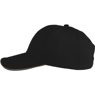 Atlantis Headwear Reflect-S Cap AT531 - Black - One size