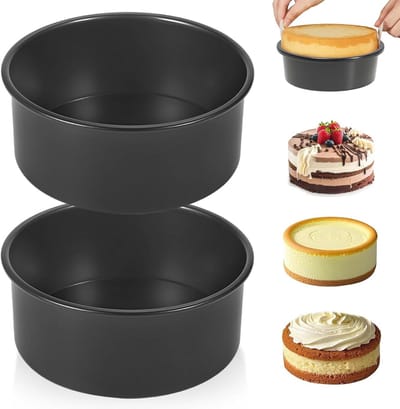 Ronde Cakevormen 16 cm - Perfect voor Taarten, Brownies en Gebak