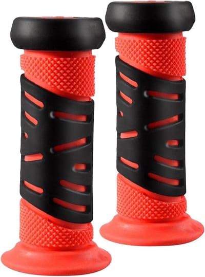 Fietsstuur Grips - Handvatten Kinderfiets - Veilig Rijden - Antislip Rubber - 9 x 4 x 1 cm - Meerdere Kleuren