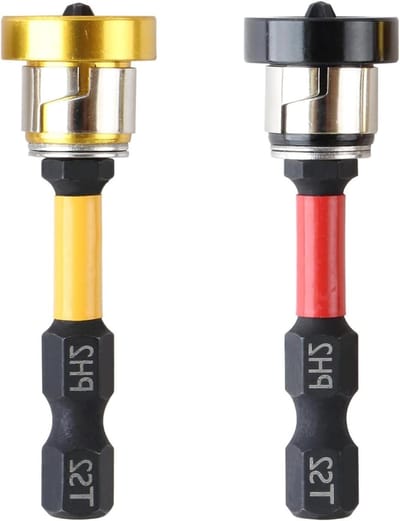 SnelShoppen - 2 Pcs Drywall Bit Set PH2 1/4 Inch Hex Shank Magnetisch met Diepte Stroke voor Droogbouwschroeven, Ideaal voor Bevestigen van Platen
