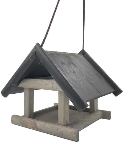 GARDEN SPIRIT Hangend Vogelvoederhuisje Vogelhuisje 22 x 27 x 27 cm - FSC Hout