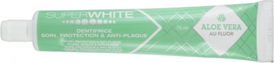 Superwhite Aloe Vera Tandpasta – 75 ml – Verzachtend – Zonder fluoride