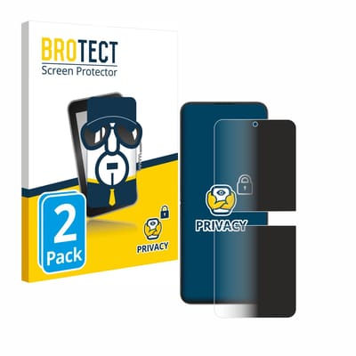 BROTECT - privacy screenprotector voor Samsung Galaxy Z Flip 4 - Folie Beschermfolie Blauwlichtfilter 2 Stuks