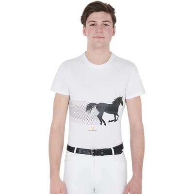 T-shirt Equestro Pois