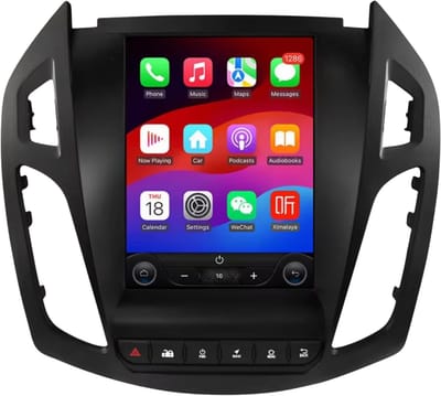 Autoradio met bluetooth - Carplay - Voor Ford Transit Tourneo Connect (2013-2018) - Geschikt voor Apple en Android - Stereo - Navigatie - Navigatiesysteem auto - 2GB 32GB