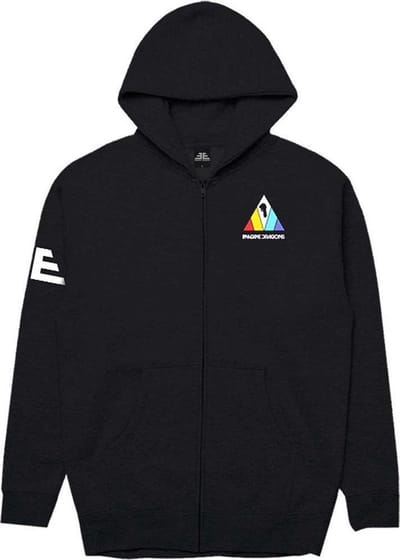 Imagine Dragons - Triangle Vest met capuchon - L - Zwart