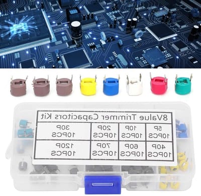 Verstelbare Condensatoren - Trimmer Condensator - Elektronica Reparatie - Meerlaags Keramisch - 80 stuks - Niet gespecificeerd