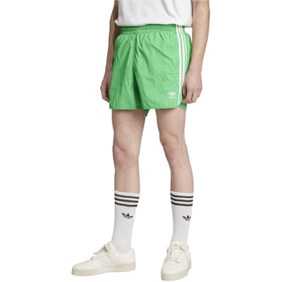 Adidas Originals Unisex Adicolor Classics Sprinter Shorts Maat: S | Korte Broeken Outlet | Unisex | Groen