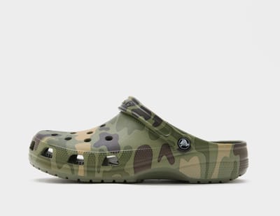 Crocs Classic Duck Camo EVA Heren Zwart/Cargo Klompen