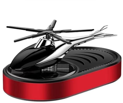 Auto Aromatherapie Solar Vliegtuig – Auto Middenconsole Parfum Decoratie – Auto Roterende Stoel Creatieve Auto Slinger