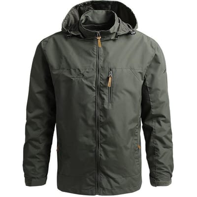 Lente- en Herfstjassen voor Heren, Trendy Bergbeklimjassen, Sneldrogende Winddichte Jassen, Outdoor Sportjassen voor Heren 4XL gray