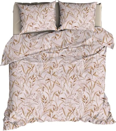 Satin d'Or Galicia Dekbedovertrek - Tweepersoons - 200x200/220 cm - Oudrose