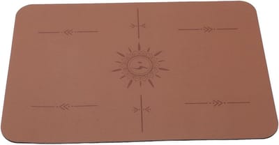 Naaimachine Mat - Dempingsmat Rubber - Stil Naaien - Vermindert Trillingen - 40x60cm - Goudbruin
