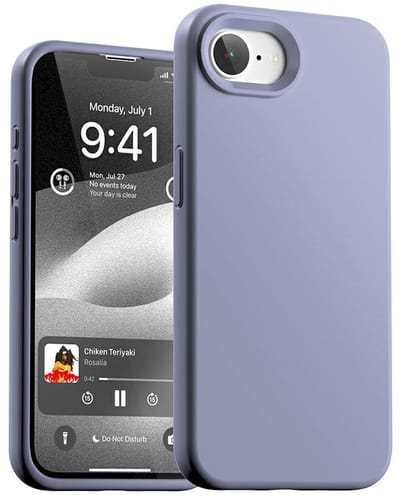 Mercury Siliconen Hoesje Voor Iphone 16E Beschermhoesje Gemaakt Van Zacht Siliconen