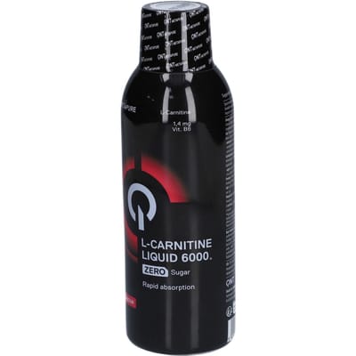 QNT Metapure L-Carnitine Liquid 6000 (500ml) Raspberry - Dieet & Gewichtsbeheersing - L-Carnitine