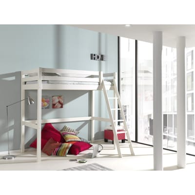 LUCEVI - Pino Hoogslaper 90x200 cm - Wit